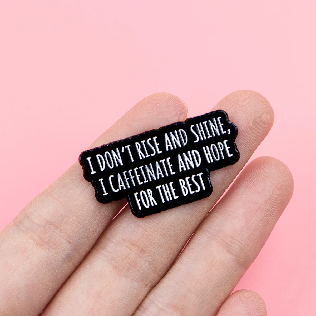 Quote Enamel Pins Discipline Funny Text Lapel Brooches Badges Decor for Denim Jacket Backpack Inspirational Humor Jewelry Gift