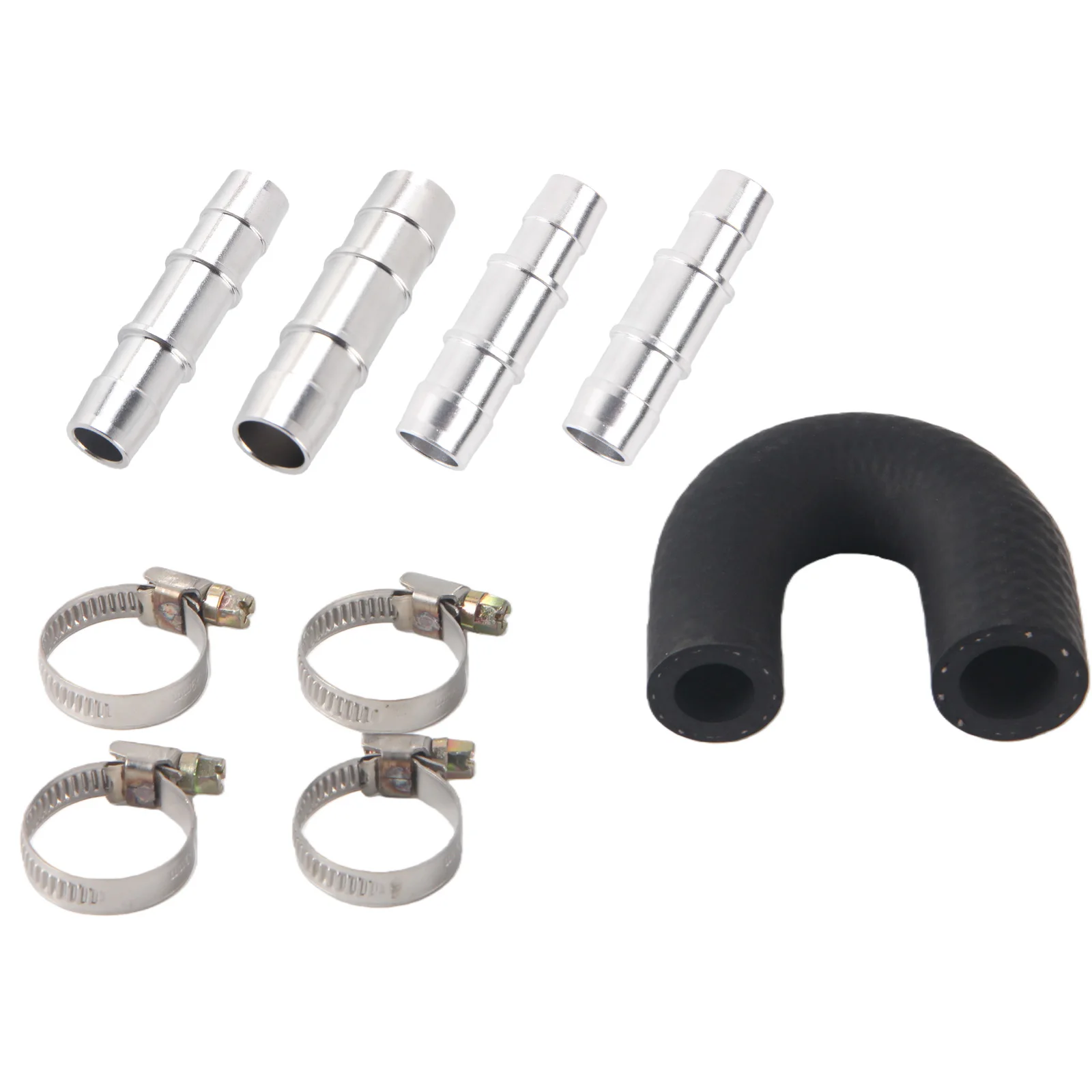 

626-001 заготовки, алюминиевый обходной комплект сердечника нагревателя двигателя со шлангом 5/8 дюйма 3/4 дюйма, совместимый с большинством обычных шлангов нагревателя