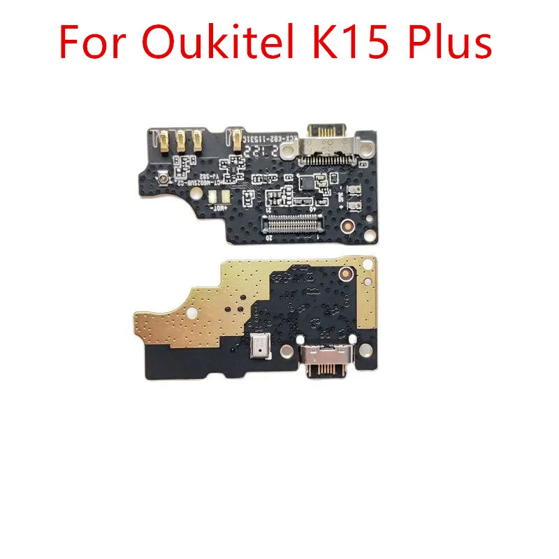

Pop New Original For Oukitel K15 Plus 6.52inch Cell Phone USB Board With Motor Charging Dock Parts Board Plug Charger Port