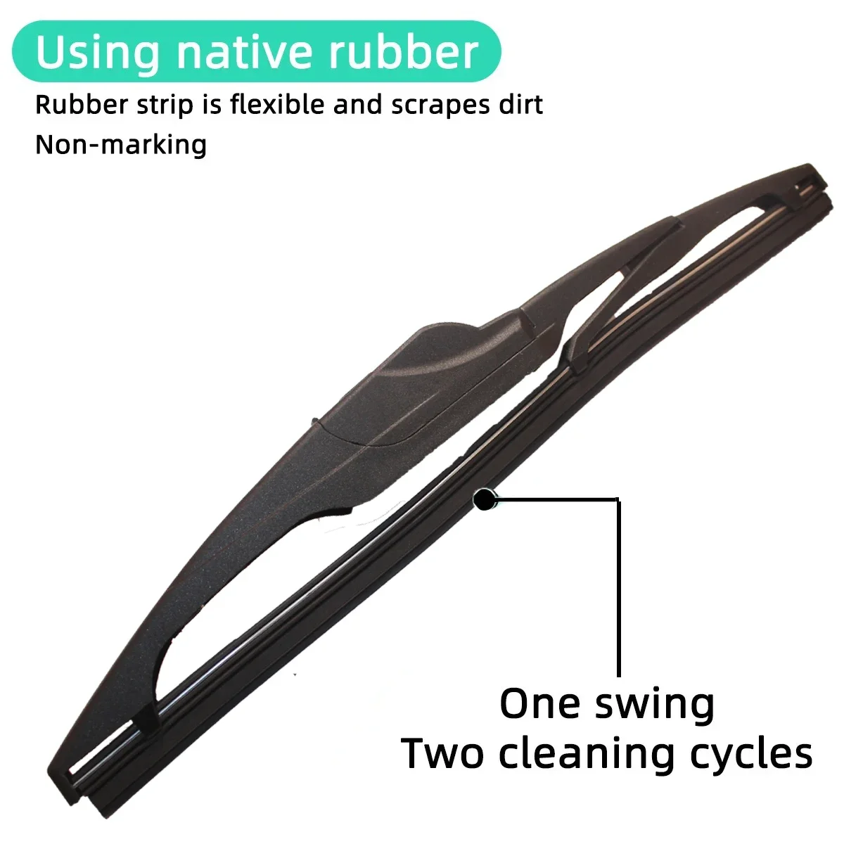 สําหรับ Opel Corsa E Hatchback 2015-2018 2016 2017 กระจกด้านหลังกระจกใบปัดน้ําฝน Tailgate Window Wipers อุปกรณ์เสริม