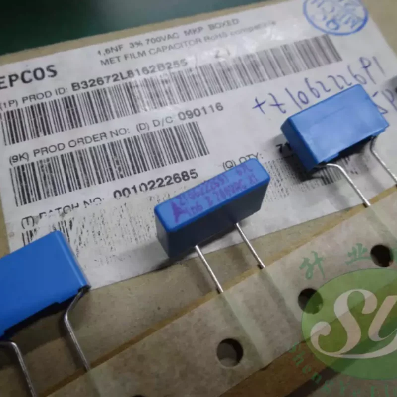 10pcs-100pcs EPCOS 0.0016uf/700vAC replaces 0.0015uf 1.5nf 1500pf 1n5 brand new thin film capacitor