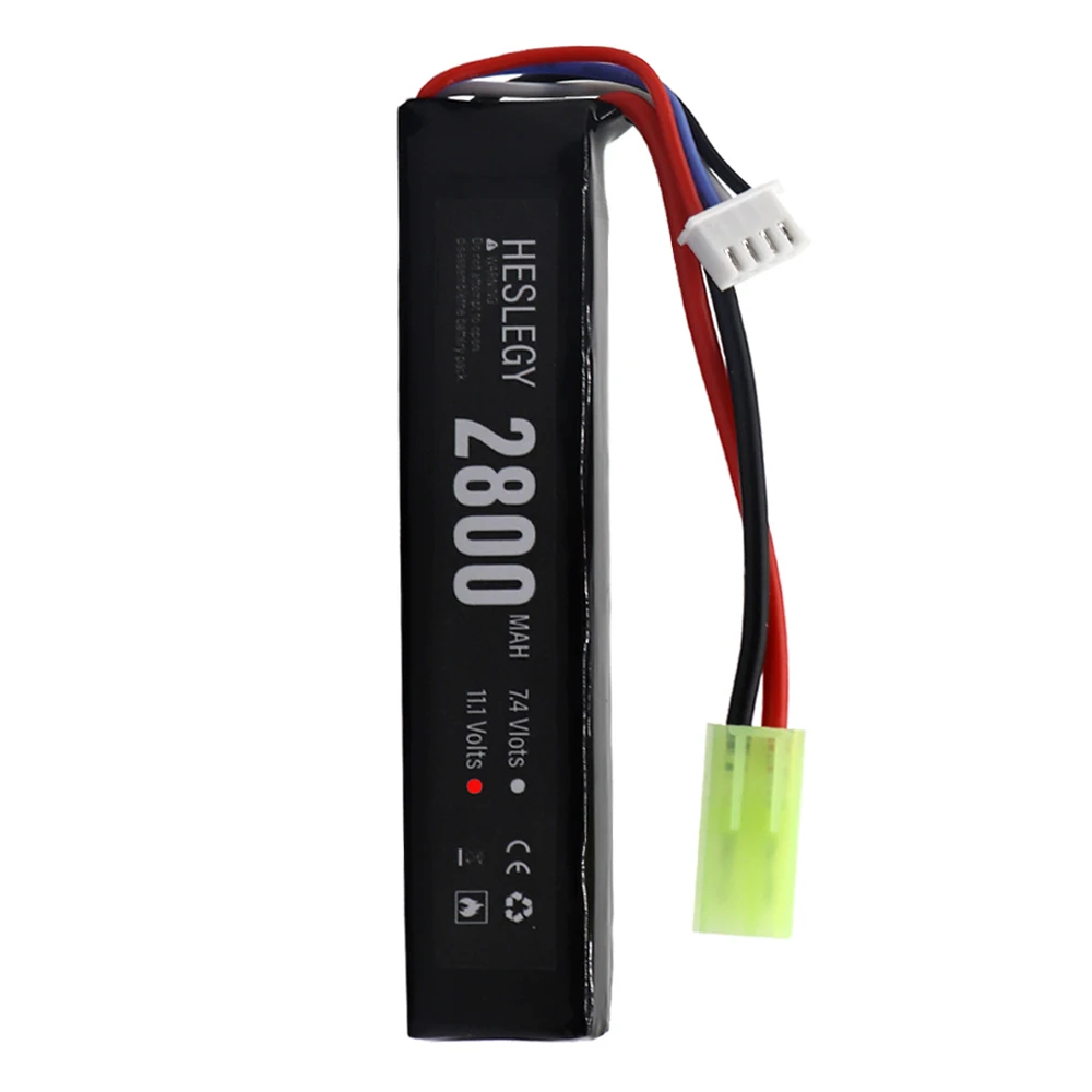 Upgrade 11.1V 2800mah 452096 bateria Lipo do pistoletu na wodę Airsoft akcesoria do zabawek 11.1V 3S 2000mAh 30C pistolet na baterie Airsoft części