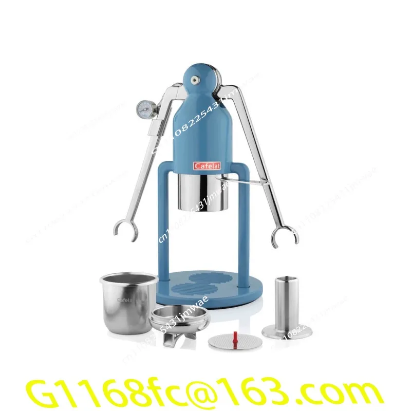 Hand Pressed Coffee Machine Robot Unplugged Italian Espresso Machine for Home Use