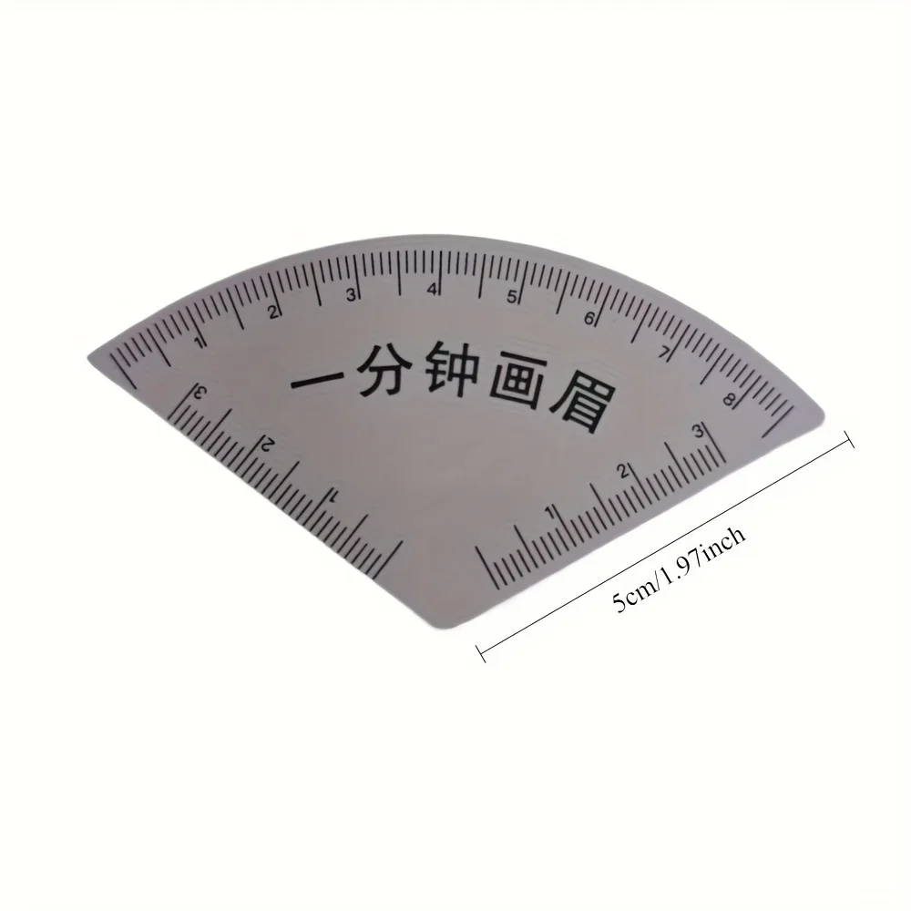 Kit stencil per sopracciglia 1PC: sopracciglia perfette istantanee, modelli multi-stile per donne, strumento per modellare la precisione, guida antispruzzo