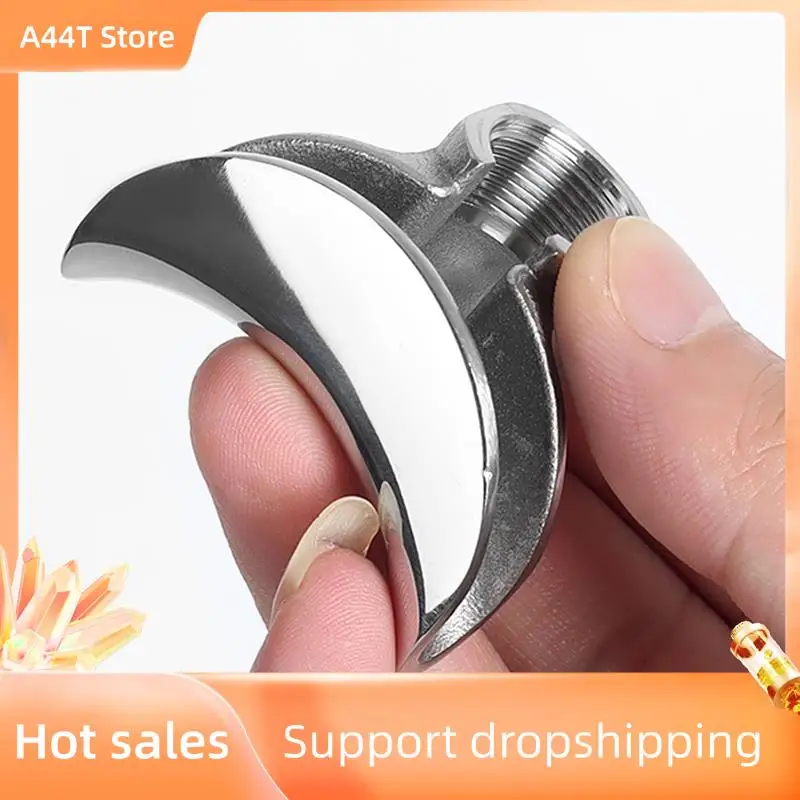 

A44T 2X Semi-Automatic Coffee Machine Handle Diverter Nozzle Stainless Steel Drain Nozzle Diversion Nozzle 58Mm, Single