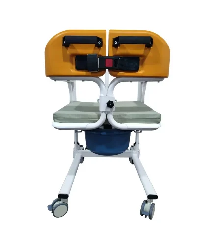 Patient Lift Transfer Chair Commode Chair Hydraulic Lifting Device Home Care For Bedridden Patients