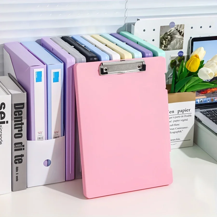 1 Stück, A4 Multifunktionaler Aktenordner, Desktop-Testpapier-Organizer, Büro-Dokumentenmappe, Aufbewahrungsbox, Schreibtafel, Büro