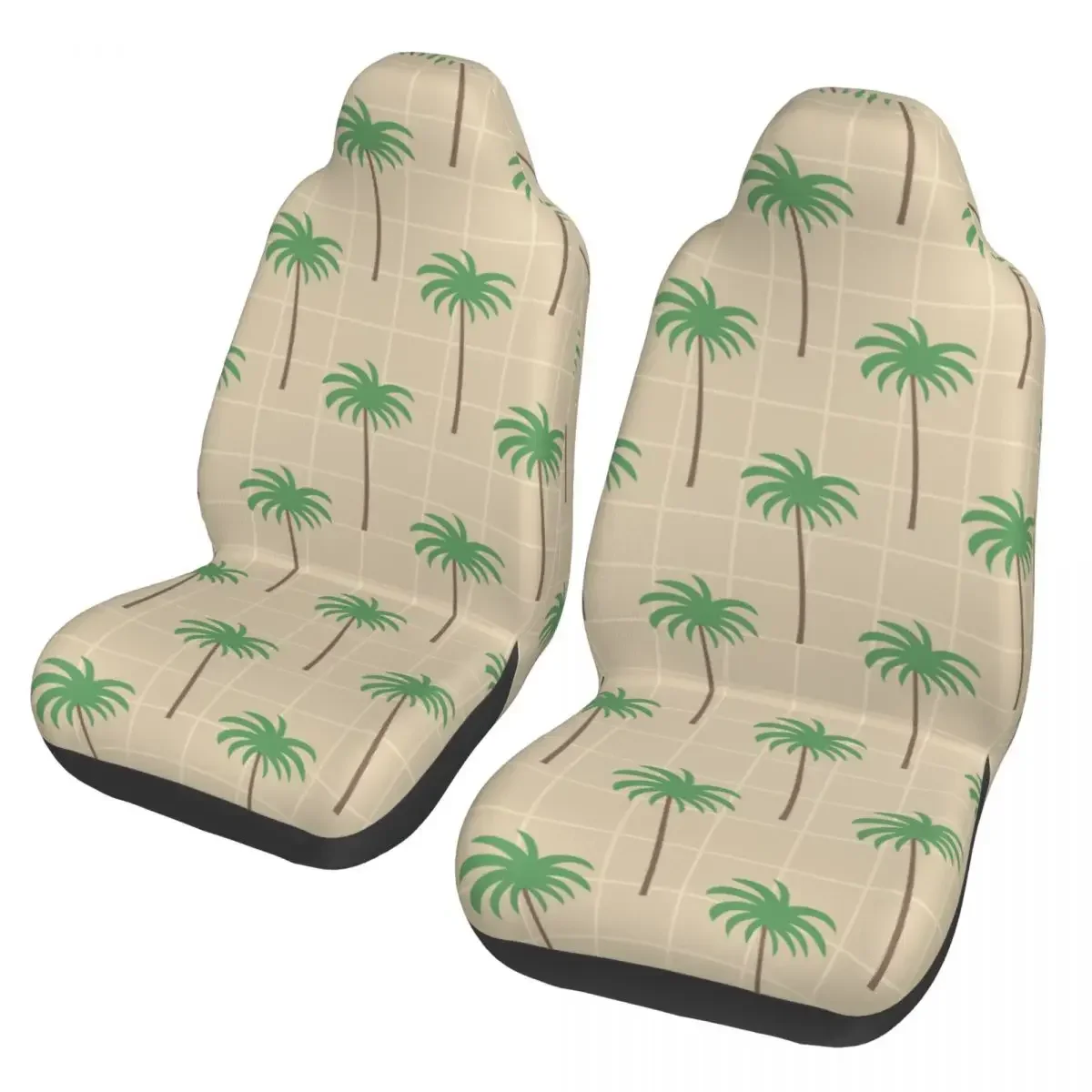 

Чехол Universal Para Asiento Coche Con Palmeras Tropicales, Protector Asiento Poliéster Con Cojín Tela Flocado Lan