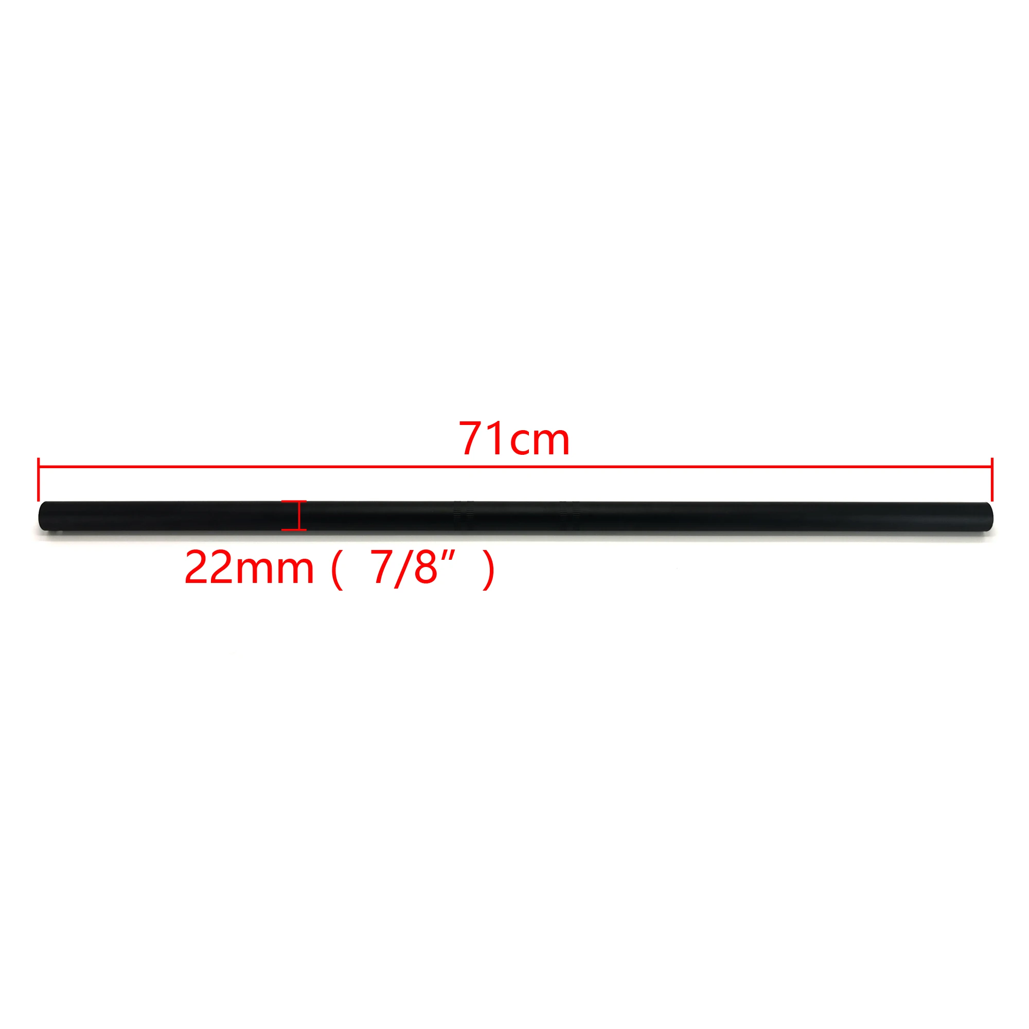 Universal 22mm Motorcycle Handlebar Straight Bar Vintage Motorbike for Royal Enfield Cafe Racer CG125 GN125 GS125 Steering Wheel