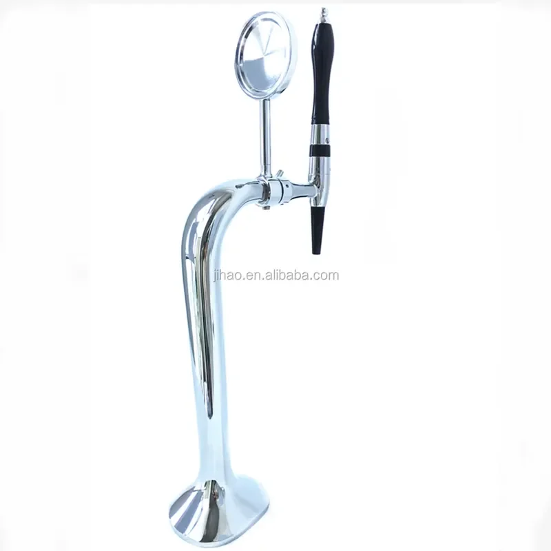 Premium Single Tap Nitro Coffee Dispenser Tower for Cold Brew and Guinness Beer High Quality Stainless Steel Faucet System