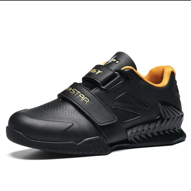 2026 Good Quality Weight Lifting Sneakers For Couples Thick Soled Unisex Squat Hard Pull Shoe Hard-Wearing Men Gym Training Shoe