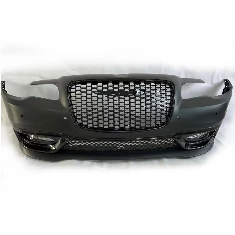 High Quality Auto Body Kit Front Bumper Grille With DRL Daytime Running Light for CHRYSLER 300  2015 - 2023