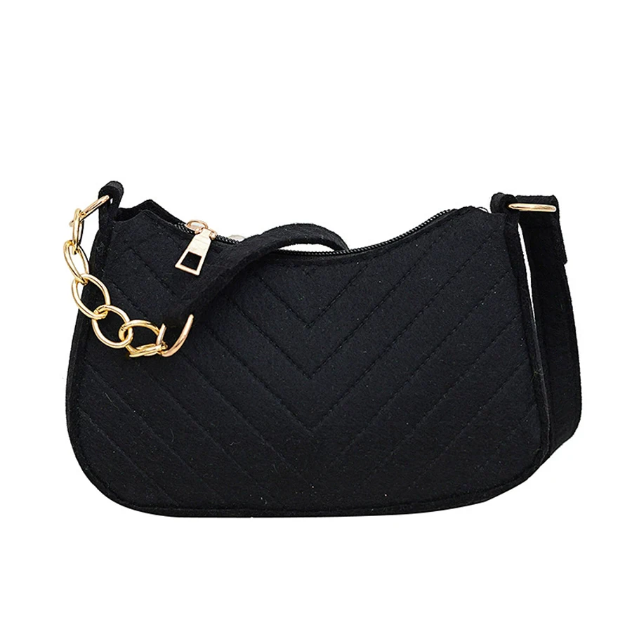 الاتجاه حقائب كتف صغيرة للنساء ورأى الموضة حقيبة نسائية تصميم المتقدمة تحت الإبط حقائب اليد الجميلة المحافظ الهلال السرج #6