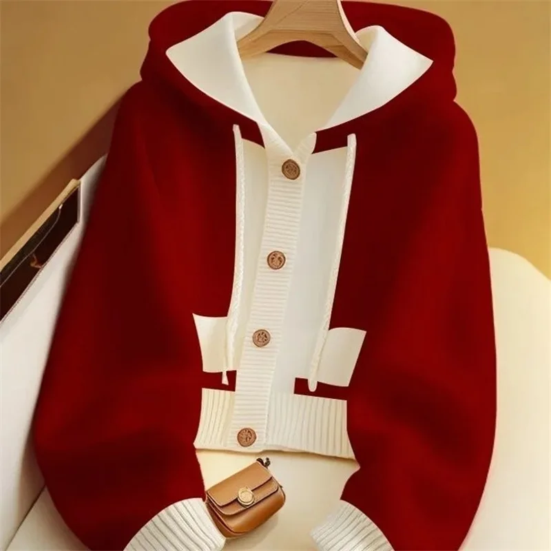 Зима 2024, новые стили, популярные в этом году, красивый нишевый дизайн, топ Advanced Sense, супер красивый популярный женский свитер