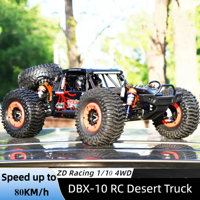 ZD Racing ROCKET DBX-10 1/10 4WD 80km/H 2.4G Brushless High-speed RTR RC Model Car Desert Buggy Off-road Vehicle Adult Boy Gifts