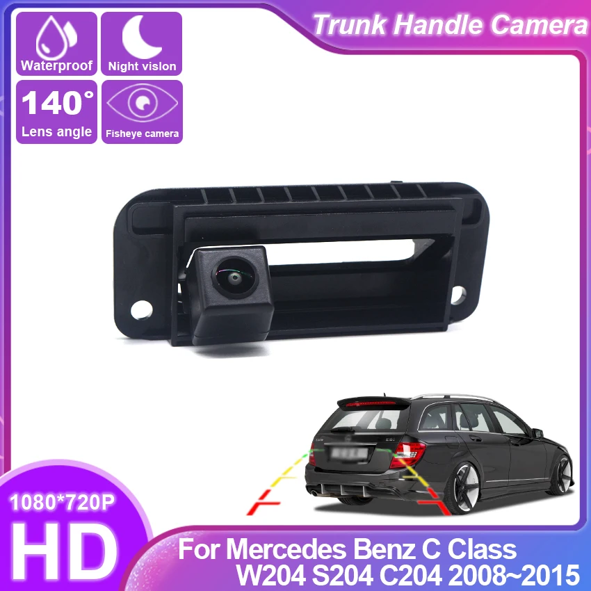 

HD CCD Waterproof Trunk Handle Rear View Camera Back Up Reverse Camera For Mercedes Benz C Class W204 S204 C204 2008~2014 2015