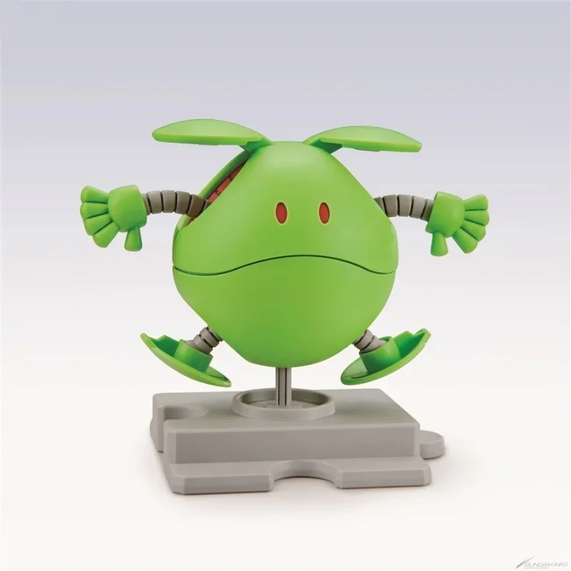 Bandai Genuine HAROPLA  HARO BASIC GREEN  Action Figure Assembly Model Kit Toys Collectible Gifts For Children