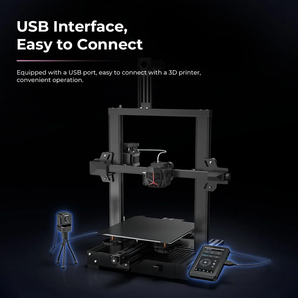 Imagem -05 - Creality-monitor em Tempo Real para Impressora 3d Ender3 v3 ke Câmera Nebula para Cr10 se Holot-mage Mage Pro