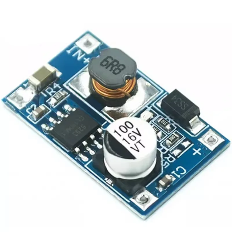 Ingresso modulo 8WHigh Power3V-6VTurn12V 3.7VBatteria al litio Power BankUSBScheda inverter