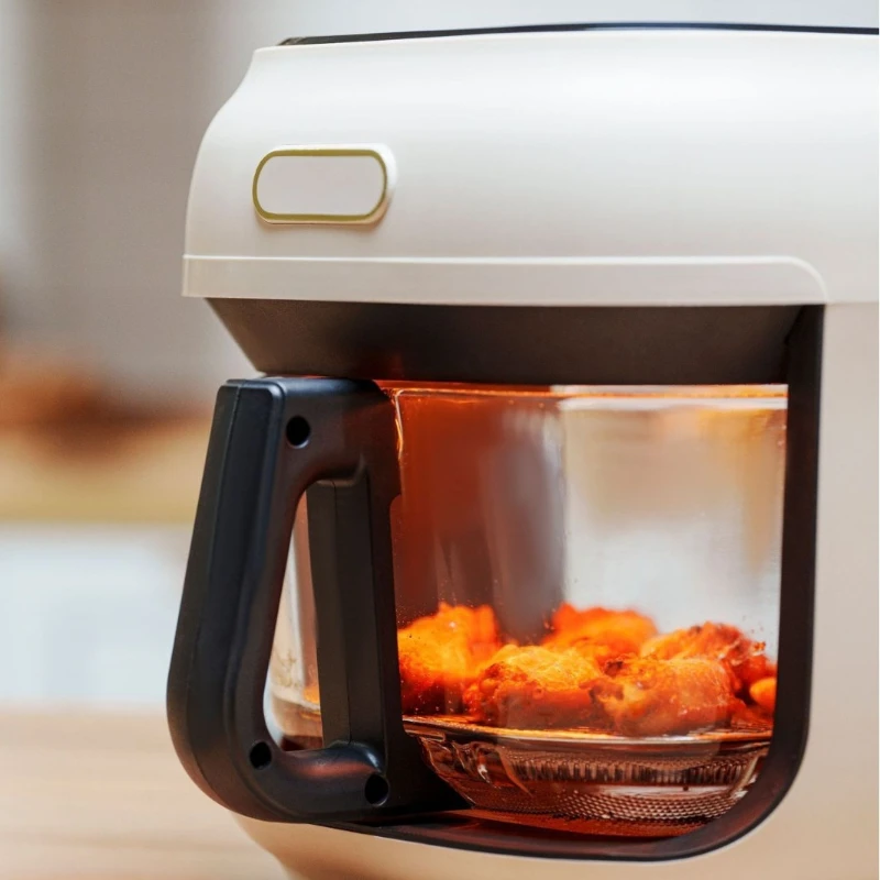 

High value, large capacity, visualization, easy to clean glass, air fryer, electric fryer, fruit dryer