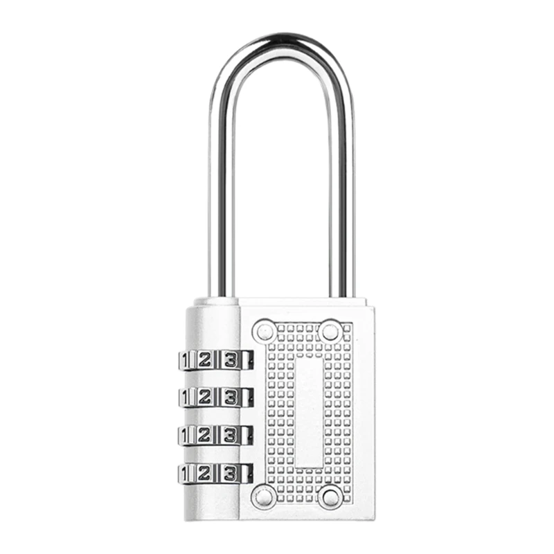 4-Digit Security Padlocks Combination Code Lock Travel Lock Luggage Lock Combination Lock for Lockers Bag Gym Toolboxes