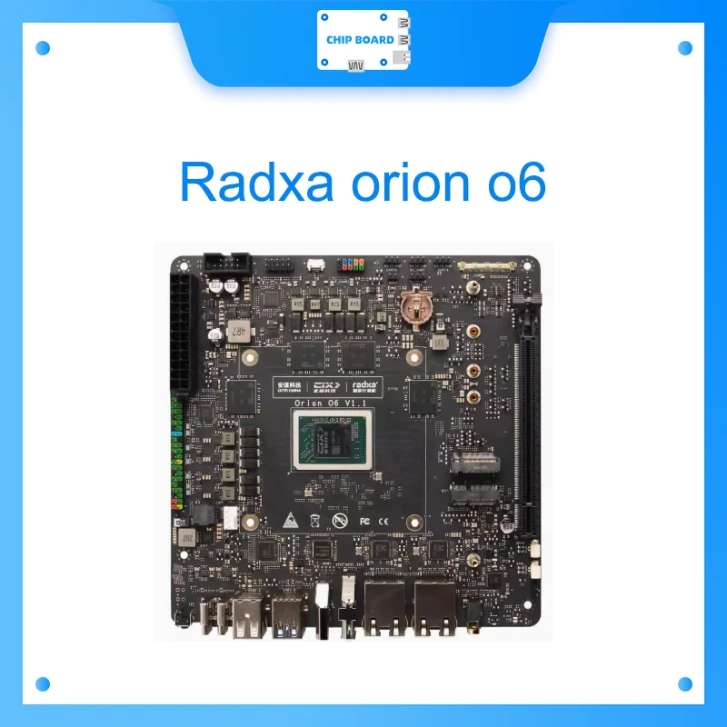 Radxa Orion O6 mini-ITX motherboard is powered by Cix P1 12-core Armv9 SoC with a 30 TOPS AI accelerator