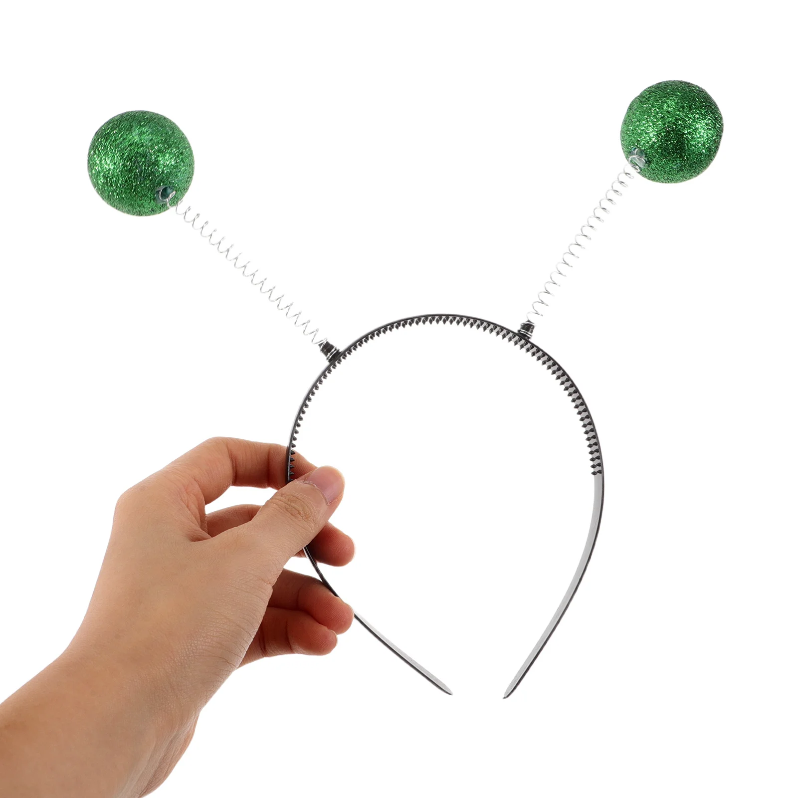 

1Set Funny Antenna Headband Glitter Martian Eyewear Set for Space Themed Party Carnival Costume Accessories Halloween Cosplay