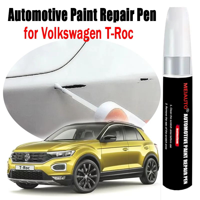 Automotive Paint Repair Pen for Volkswagen T-Roc Touch-Up Pen Paint Scratch Remover Car Paint Care Accessories