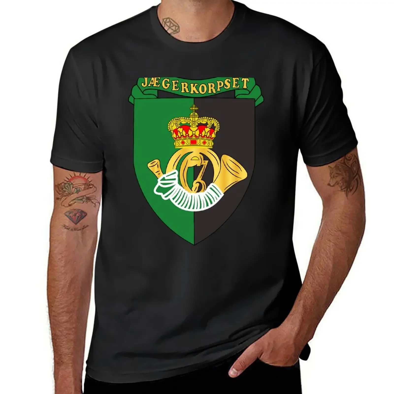 Denmark - Jaeger Corps - Special Opns Command wo Txt T-Shirt anime clothes sublime anime shirts men