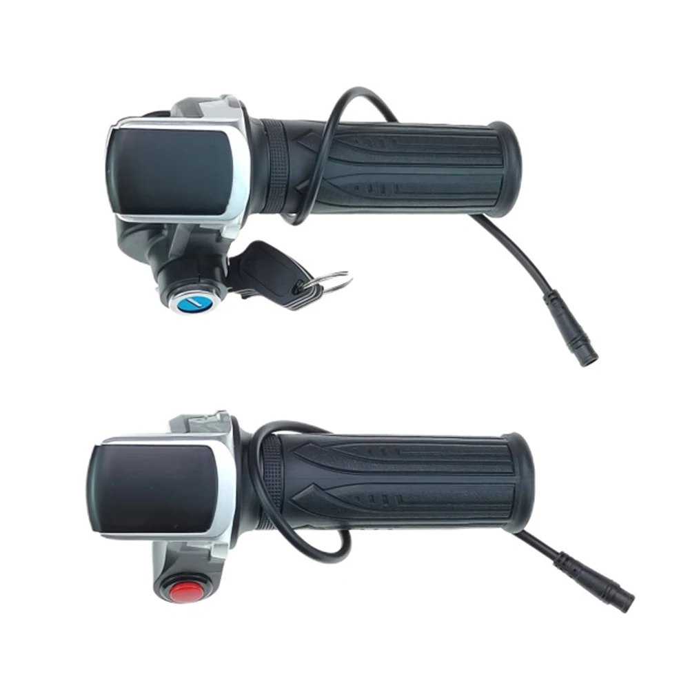 

6 Wires Throttle 48V Ebike Throttle For Automatic Cruise Automatic Cruise Contour Design High Speed Function Low Speed Function