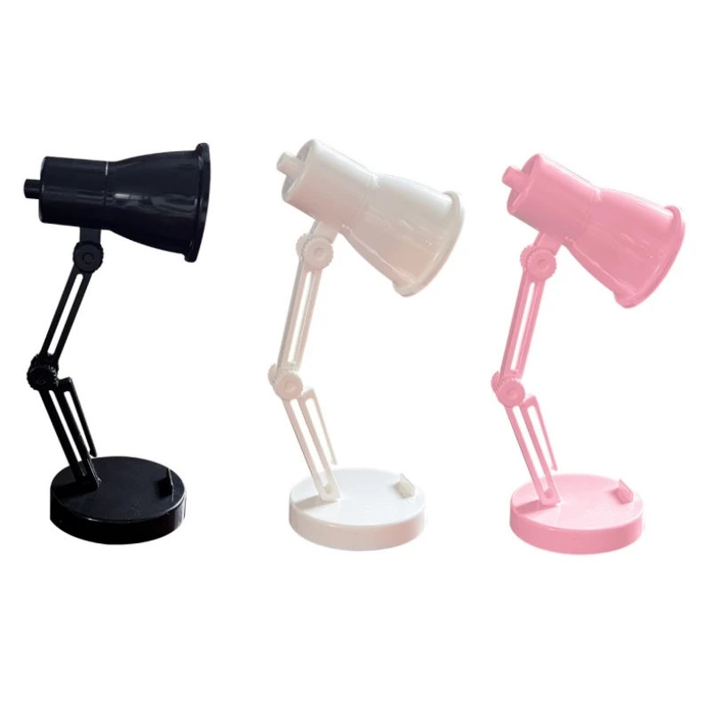 Mini Table Lamp Foldable Clip-on Night Reading Book Light Dormitory Bedroom Creative Night Light Bedhead Lights Home Decorations