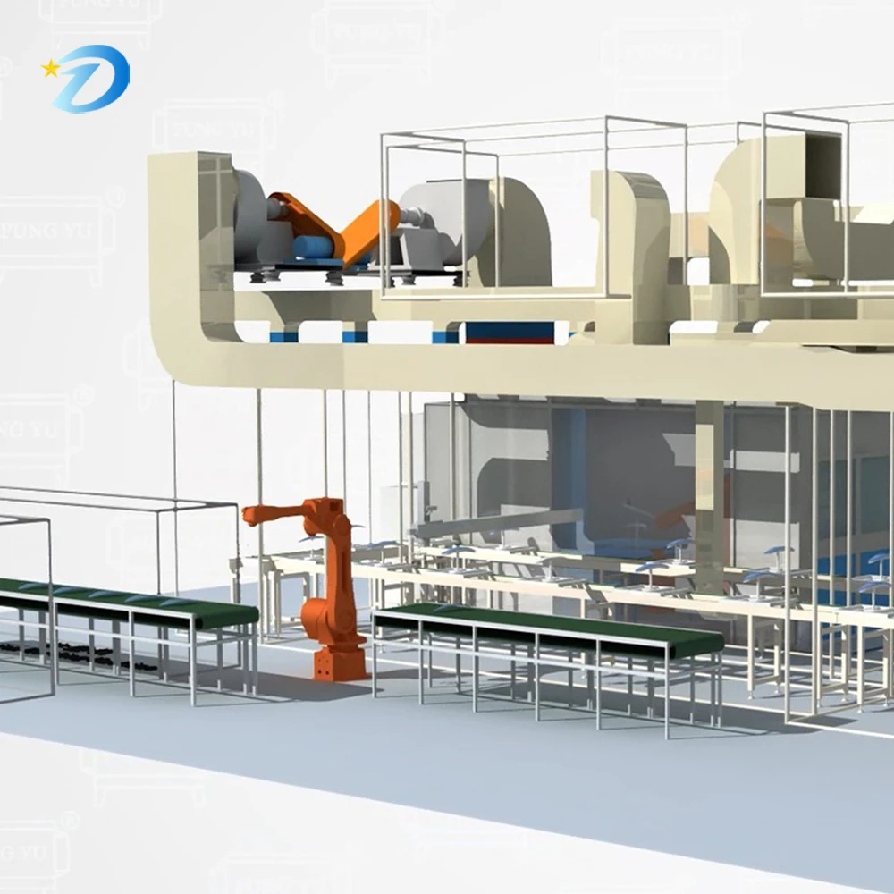 Powder Coating Production Line Product Coating Machinery Line Automation Coating Machinery