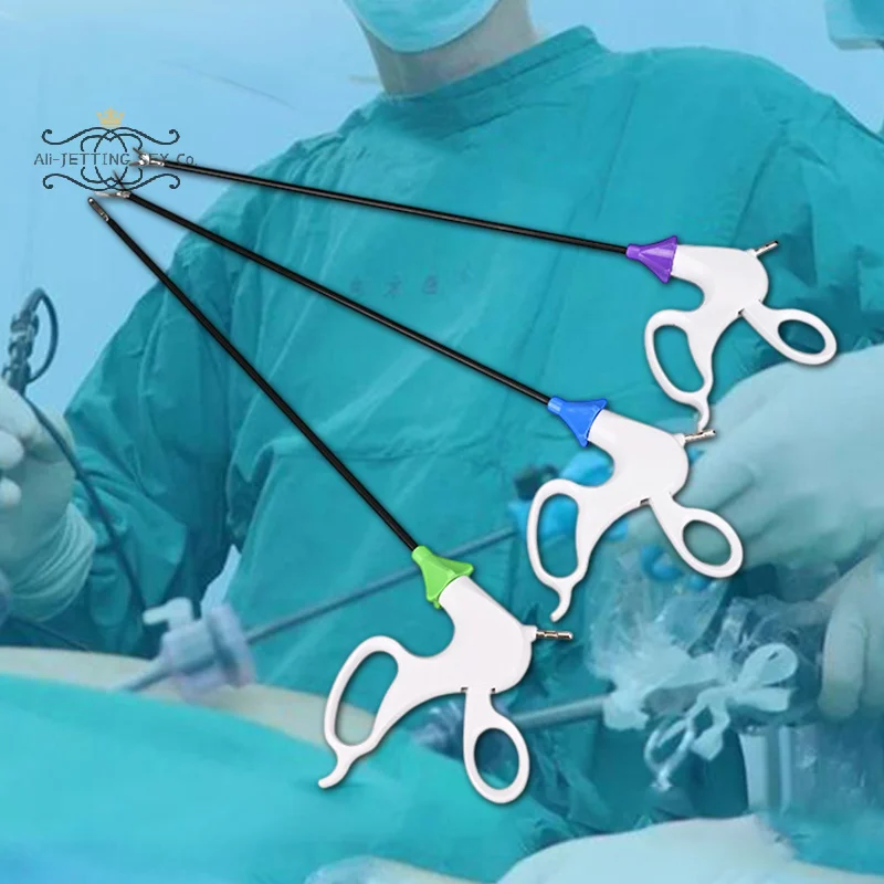 Laparoscopic Simulator Instruments Needle Holder Disposable Dissecting Forceps Scissors For Training
