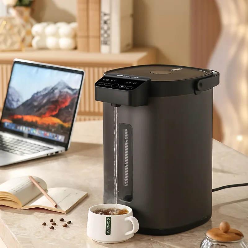 Hervidor eléctrico inteligente con Control de temperatura, termo de acero inoxidable con ebullición automática, pantalla LED, caldera de agua, salida cuantitativa