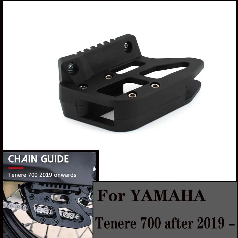 

For YAMAHA Tenere 700 TENERE700 XTZ XT700Z T 700 T7 Chain Guide Pulley Chains Stabilizer Chainring Protector Plate Guard Cover