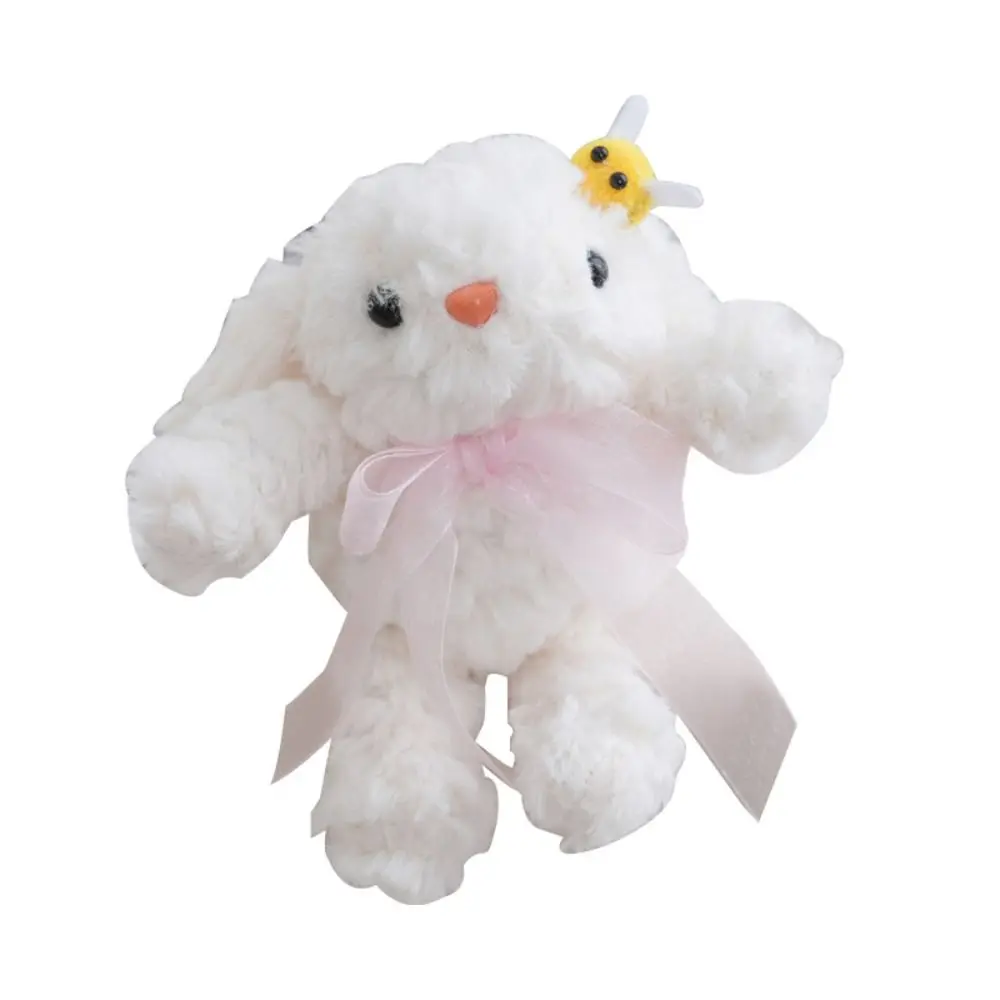 

Cute Rabbit Bag Pendant Lop Ears Bowknot Keychain Cartoon Gifts Hanging Decoration