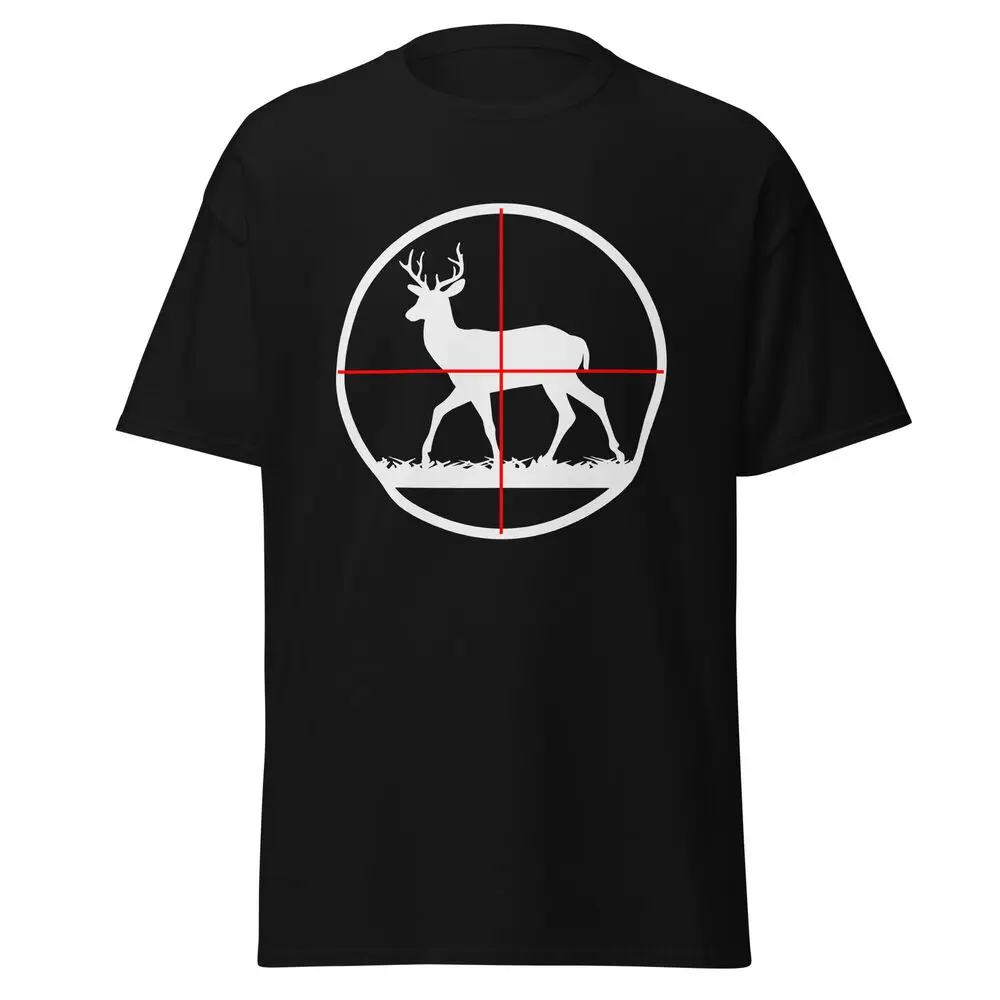 Deer Hunting Target Hunter Men's T-Shirt Buck Elk  Gift Tee S-5XLAnime Pattern Y2KUnisex T-shirts for Men Women Summer 