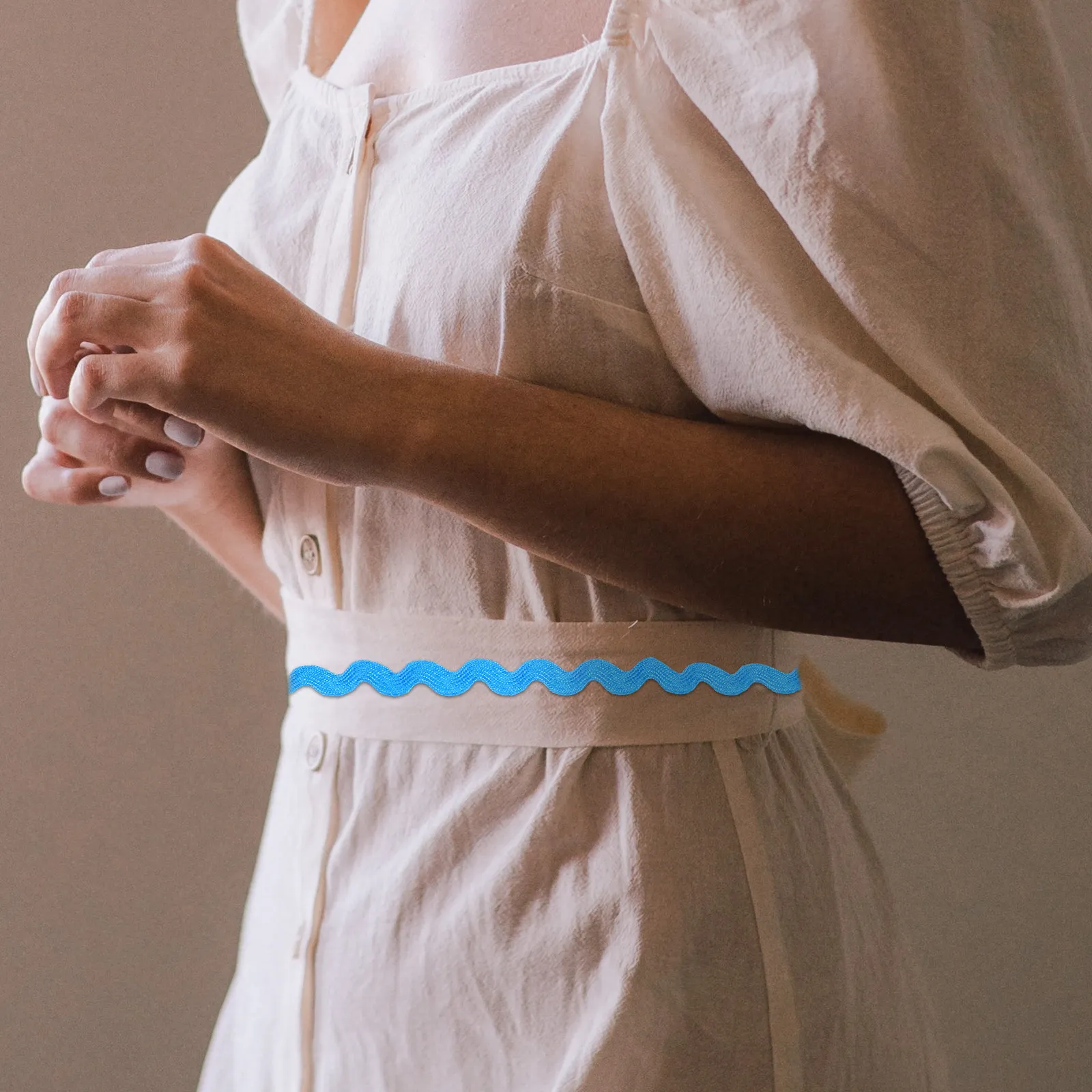 

6 Yard Each Color 6 Color Wavy Ribbon S Shape Lace Trim for Maternity Clothes DIY Embellishment Jewelry Holiday Decor