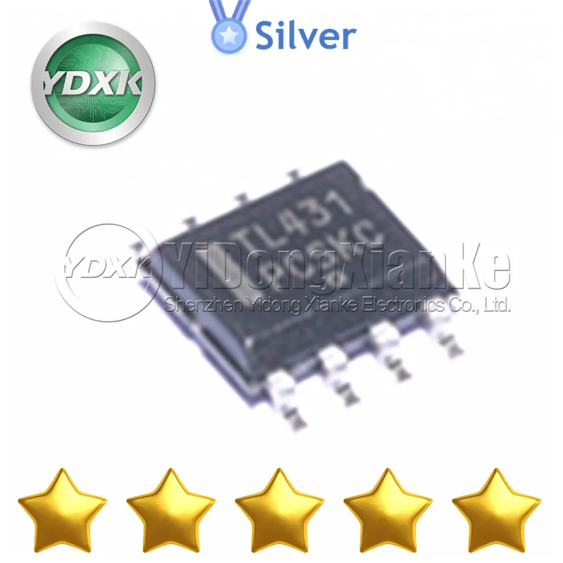 TL431 SOP8 Electronic Components TL3016CDRG4 TL3016ID TL3016IDR TL3695 TL3845BD-8 New Original TL431ACDR