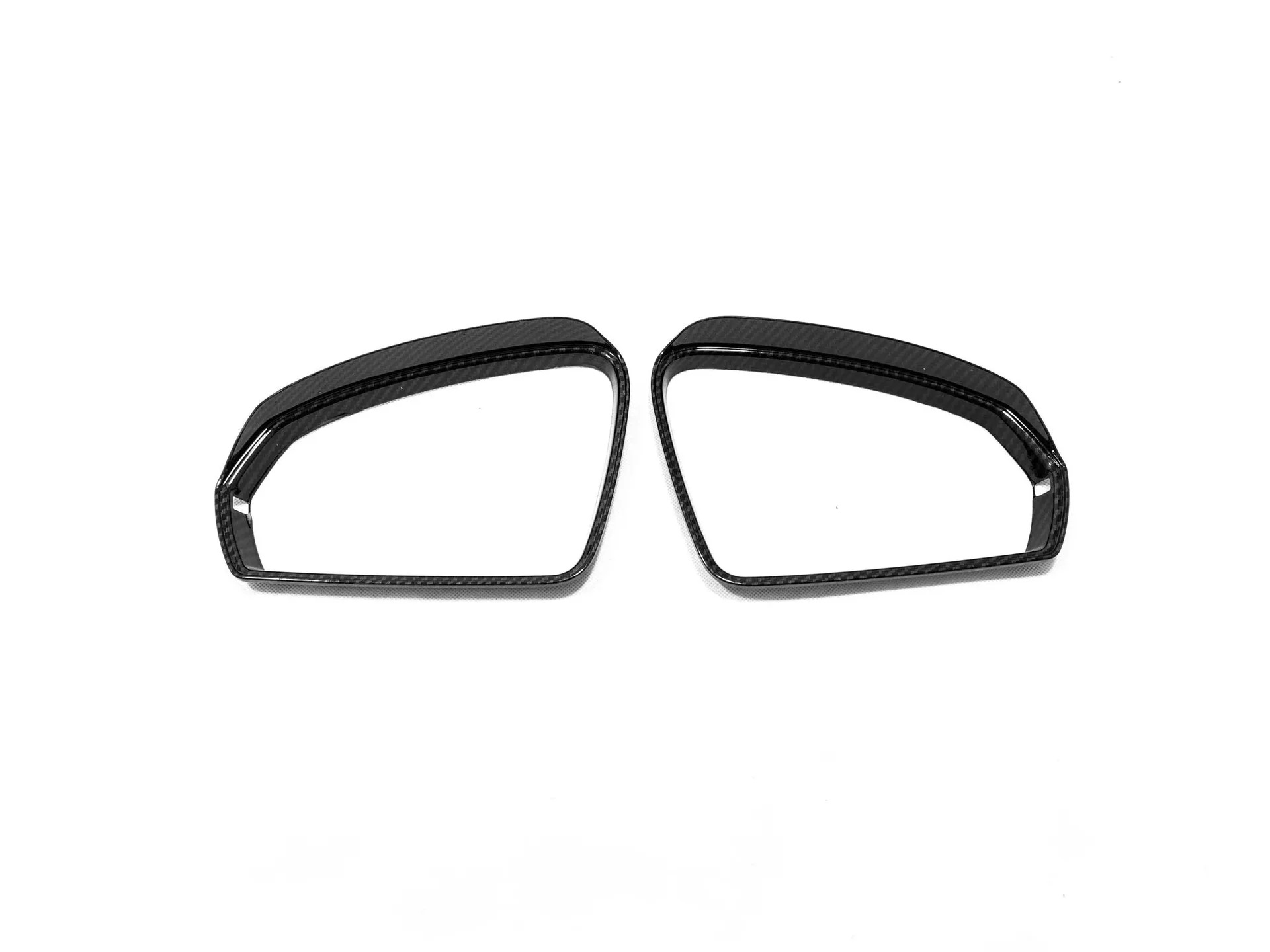Carbon Fiber Pattern Rear View Mirror Rain Visor for VW Tharu Tiguan L T-Cross Tacqua Jetta VS5 (2Pcs)