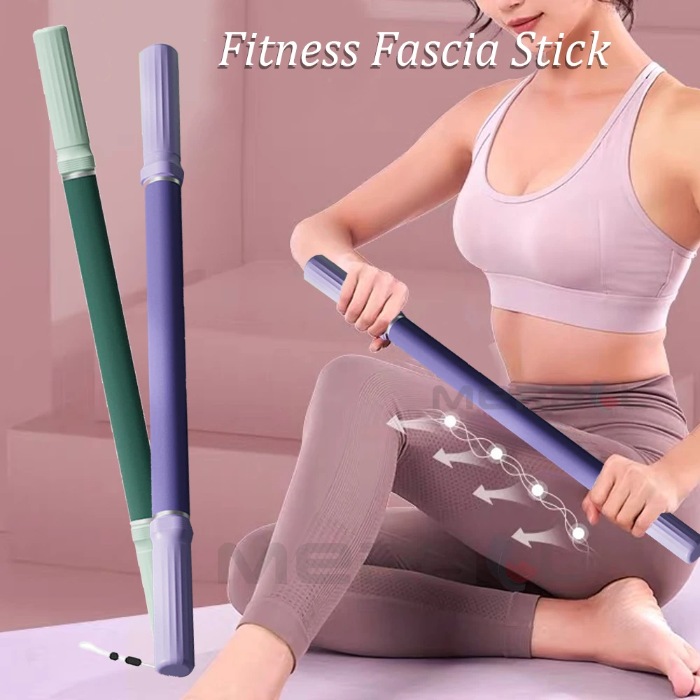 Fitness Fascia Stick Yoga Muscle Massage Roller Relaxation Training Running Relaxation Back and Leg Stretching Massage Stick