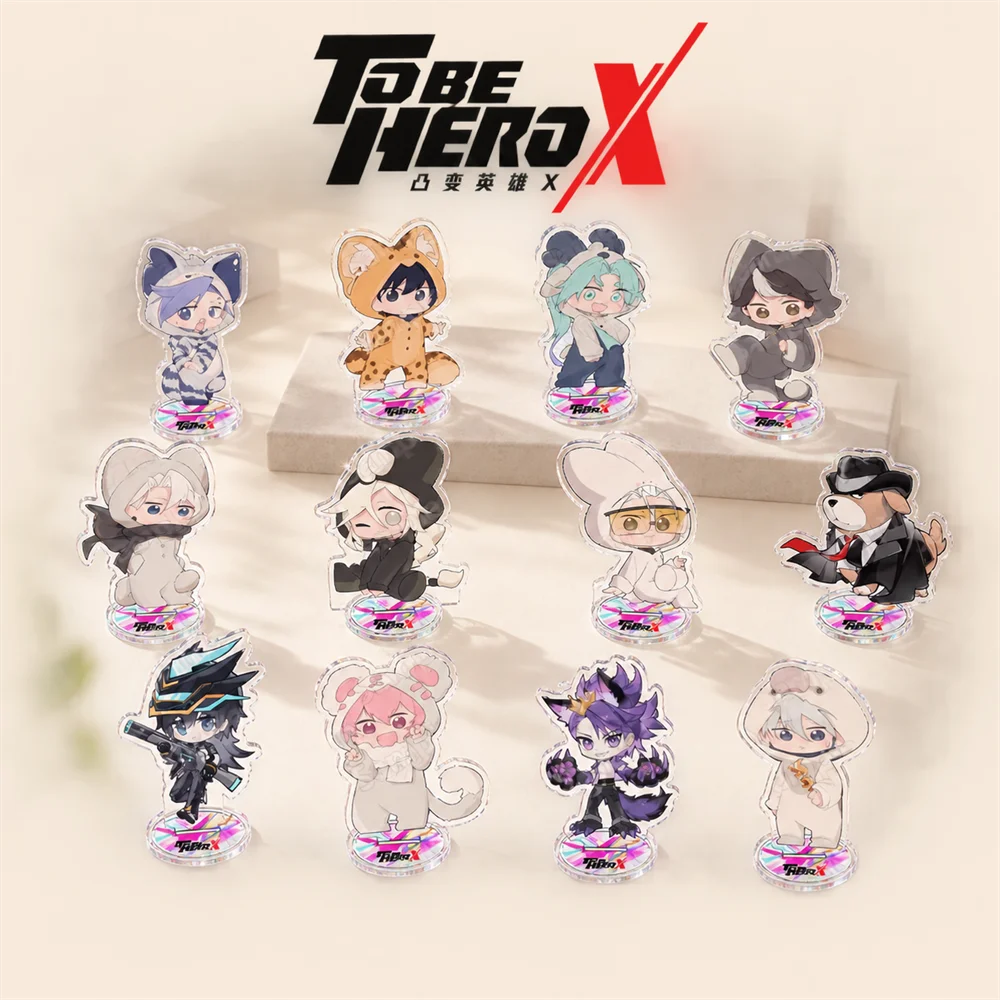 To Be Hero X 10cm Acrylic Stand Figures Keychain Superhero Anime Desktop Tabletop Ornament Otaku Fans Collectible Gift