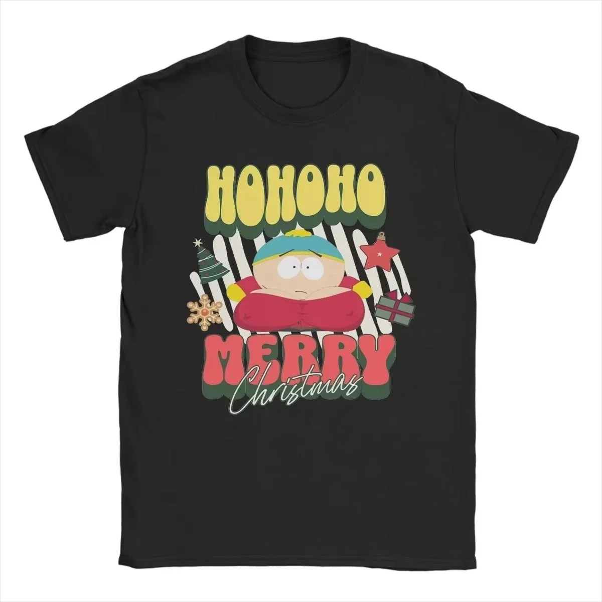 الرجال الصيف الكرتون ساوث بارك تي شيرت القطن تنفس الملابس متعة قصيرة الأكمام جولة الرقبة تي شيرت الكلاسيكية تي شيرت #4