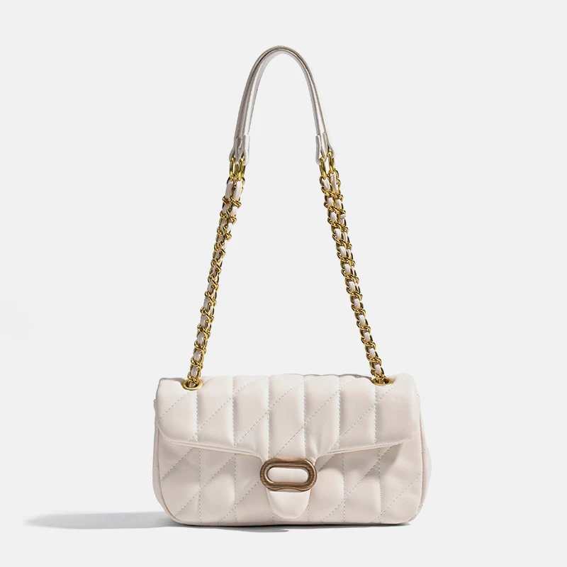 

Classic Elegant Leather Crossbody Bag For Ladies Women Fashion Shoulder Messenger By Famous Designer