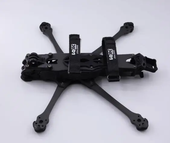 

305 мм 7-дюймовый 3K T700 Комплекты рамы Deadcat DC из углеродного волокна 6 мм для APEX DJI Vista Unit O3 O4 PRO Аналоговый VTX RC FPV Racing Drone