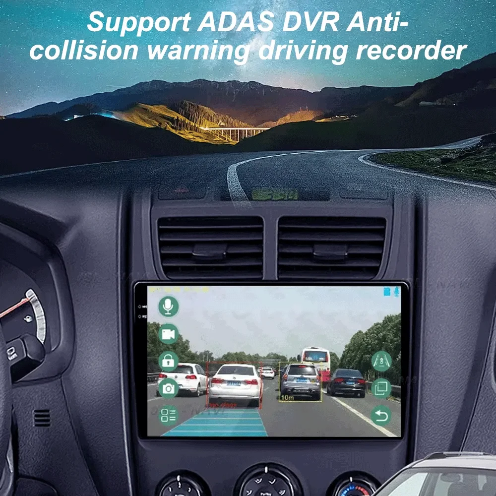 Radio de coche Android 15 para Kia Sportage 2 2007-2009 navegación GPS reproductor de vídeo Multimedia estéreo inalámbrico Carplay