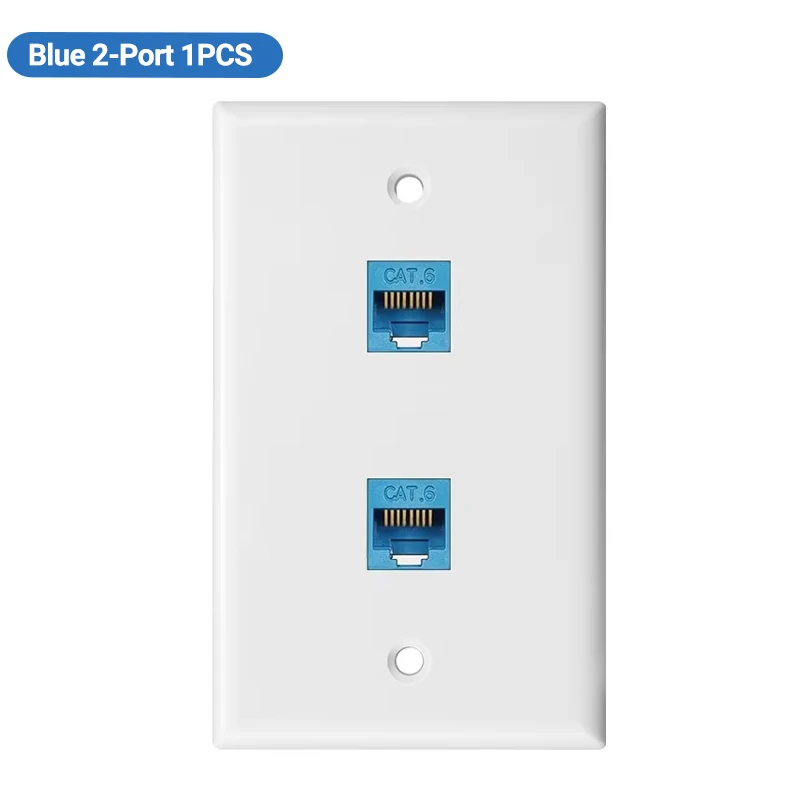 Variant: Blue 2-Port 1PCS