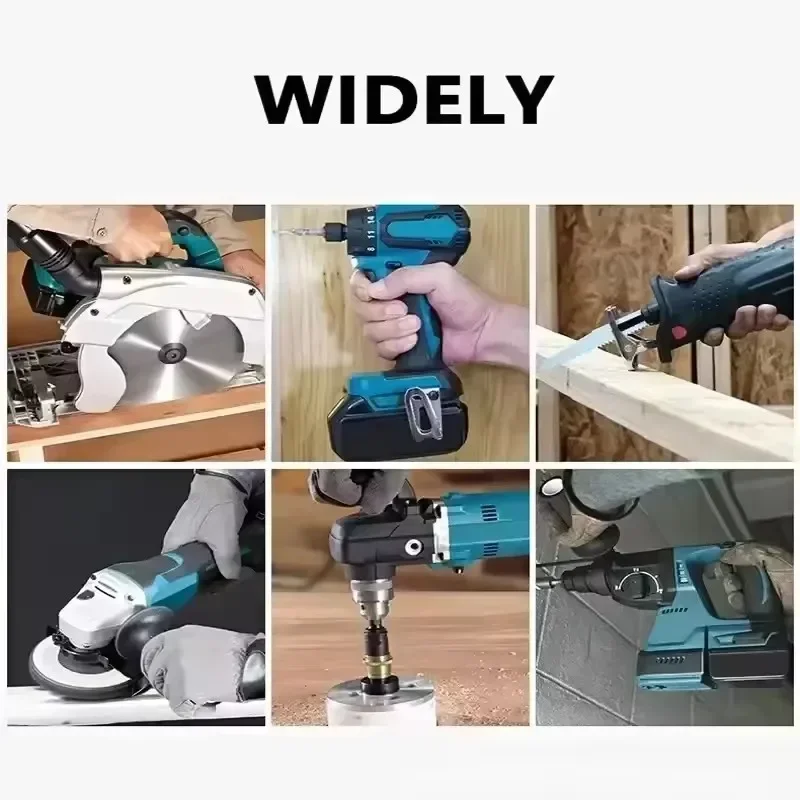 2025 جديد لماكيتا 18 فولت بطارية ليثيوم أيون قابلة للشحن استبدال ماكيتا BL1880 BL1860 BL1830 BL1850 BL1840 + DC1BRC شاحن #5