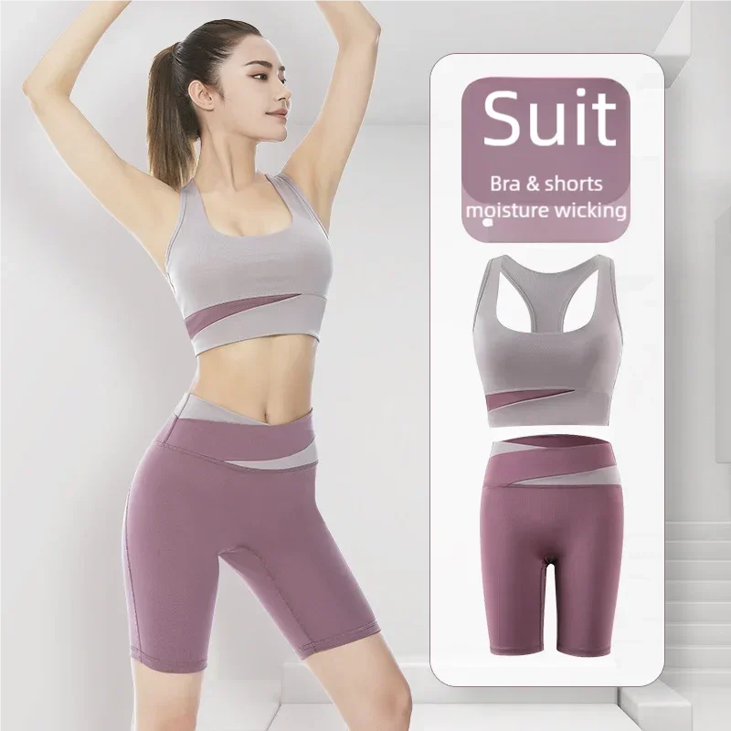 

Women's Summer Fashion Yoga Outfit - Running & Pilates Set, Yoga 2 piece set roupas feminina & Yoga gym sport pant sets