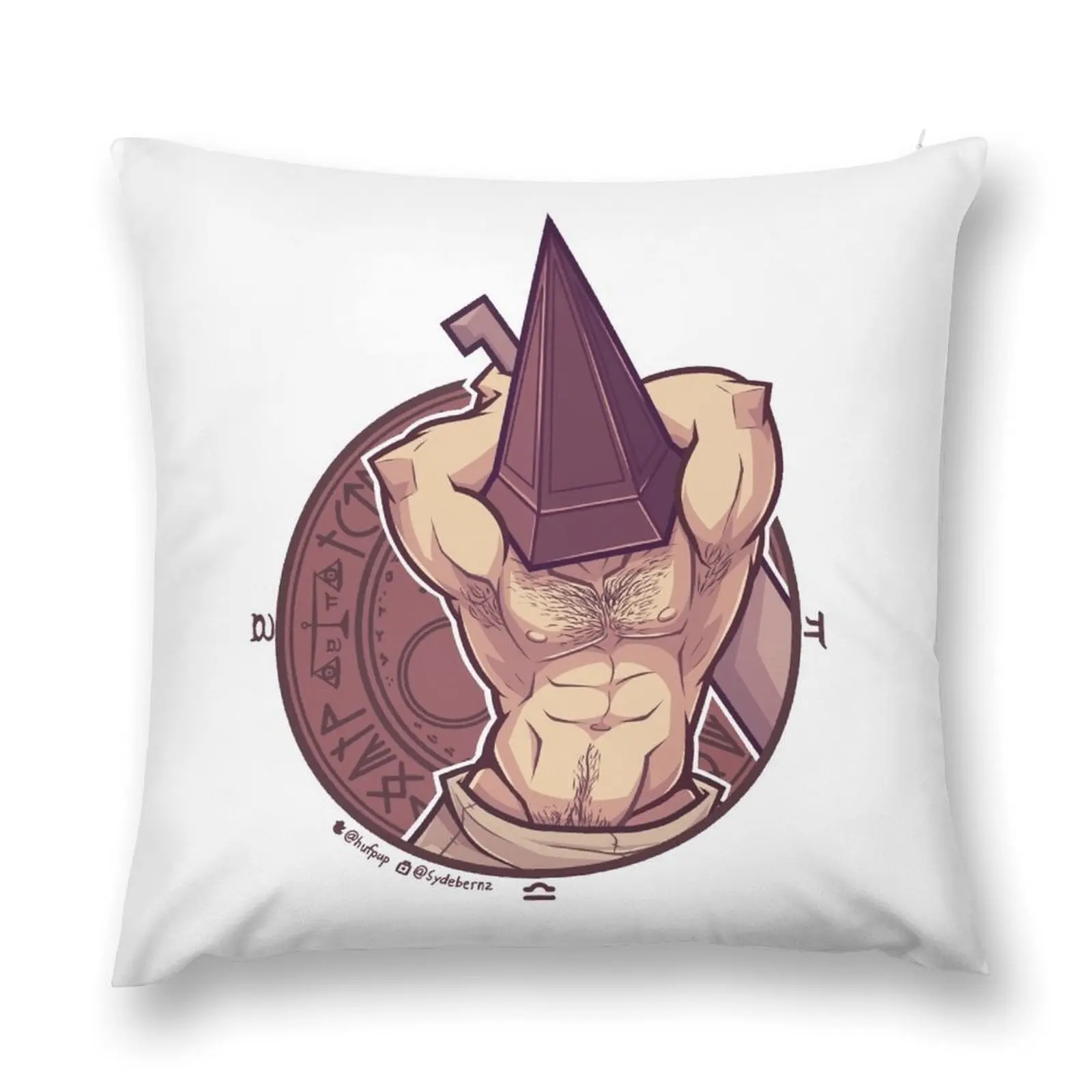 Punishment Time (with hair) Throw Pillow Pillows Aesthetic Decorative pillowcase pillow